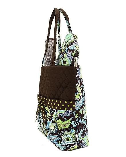 DIAPER BAG QF1103L BRLM SIDE VIEW