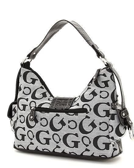 SIGNATURE JACQUARD GRAY/BLACK BACKA VIEW, BACK VIEW OF CG2392GYBK
