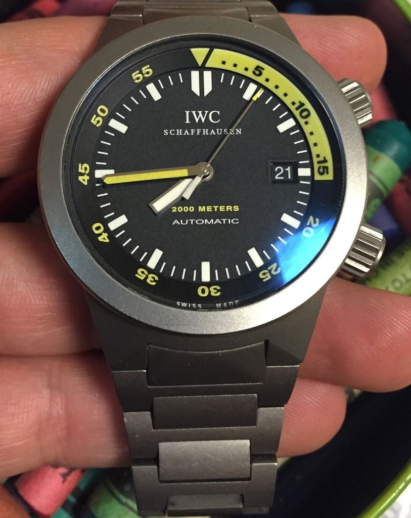 iwc aquatimer 3538