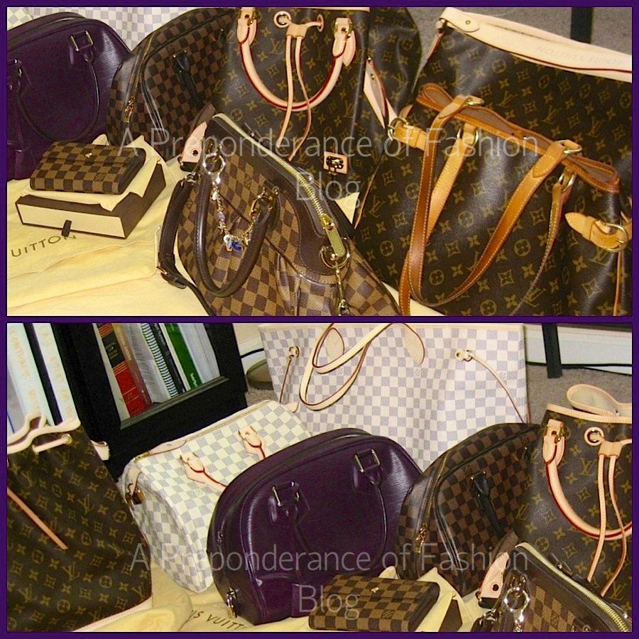Authentic Louis Vuitton handbag collection