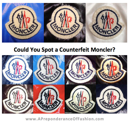 how to tell if moncler is real