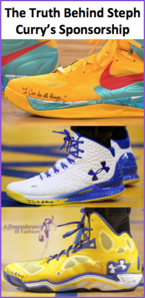 stephen curry religion shoes