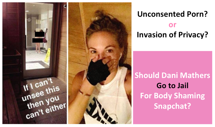 Dani Mathers Body Shaming Invasion of Privacy Post