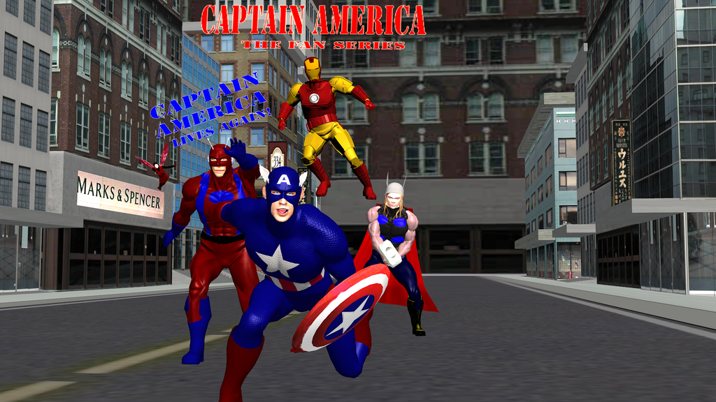 Captain America 3D Animated Series Debuts On Youtube