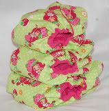 Sized Strawberry shortcake pocket cloth diaper