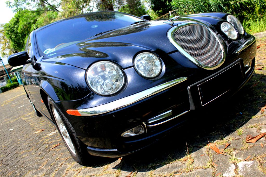 Jual Jaguar S Type, hitam, 2002, 44 rb km. TOP Condition