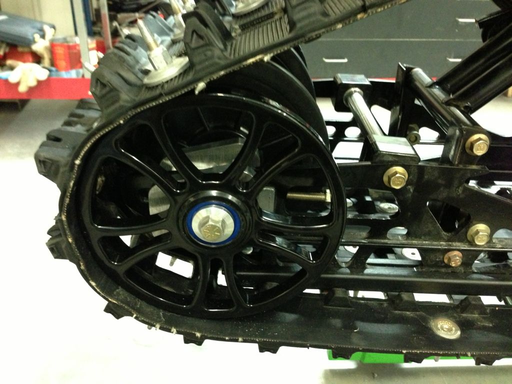 Installing the tricked toys offset axle Page 2 HCS Snowmobile Forums