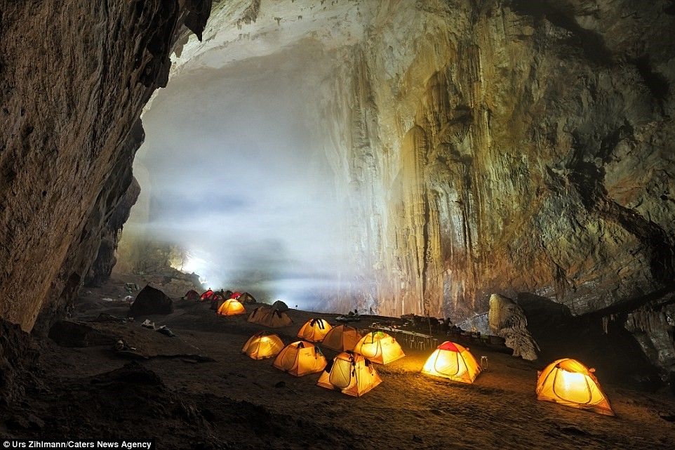 Ảnh Sơn Đoòng đẹp như cổ tích trên báo Anh hình ảnh 2 Anh Son Doong dep nhu co tich tren bao Anh hinh anh 2