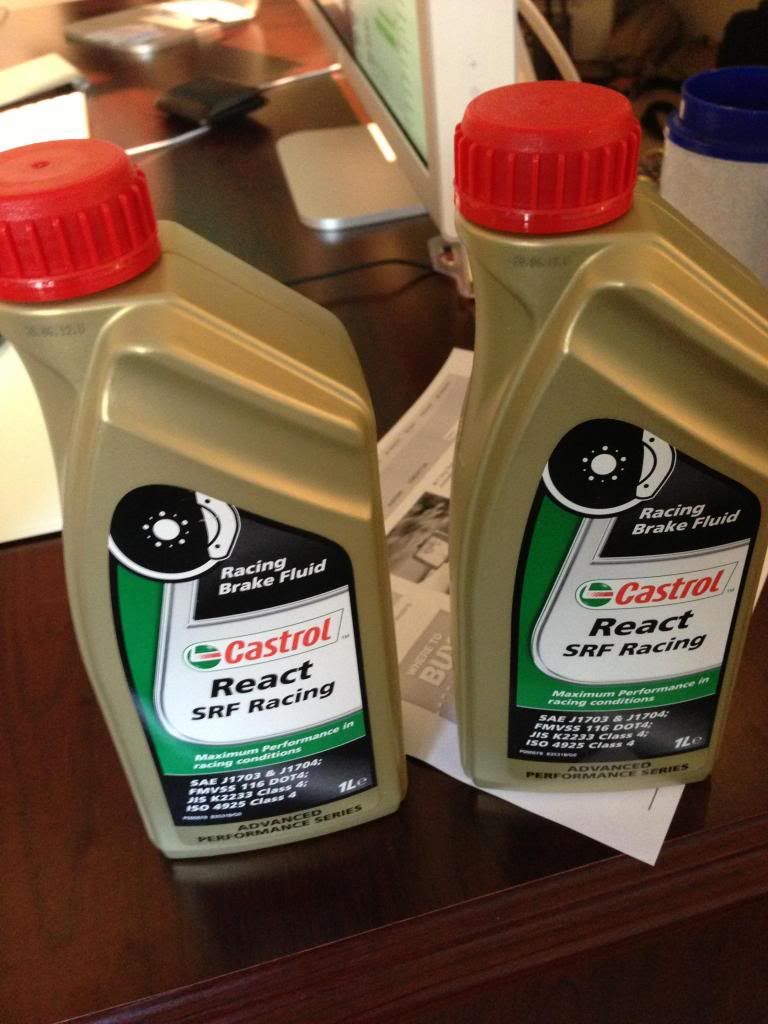 Brake Fluid Track Advice