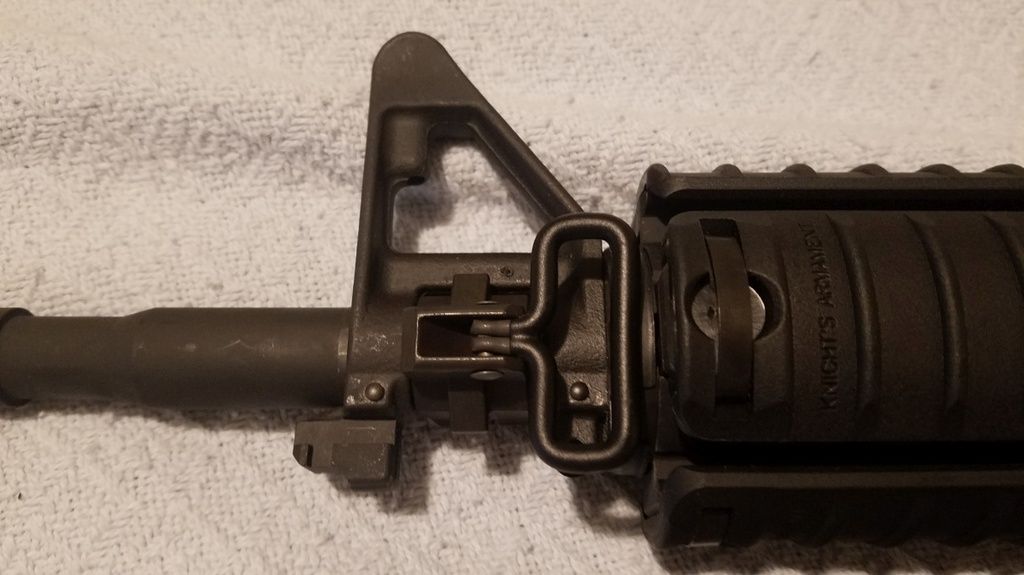 Colt tactical sling mount install question