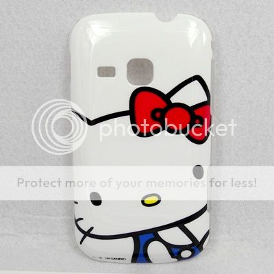 Samsung Galaxy Mini 2 S6500 Hello Kitty Case #C + Spro Screen